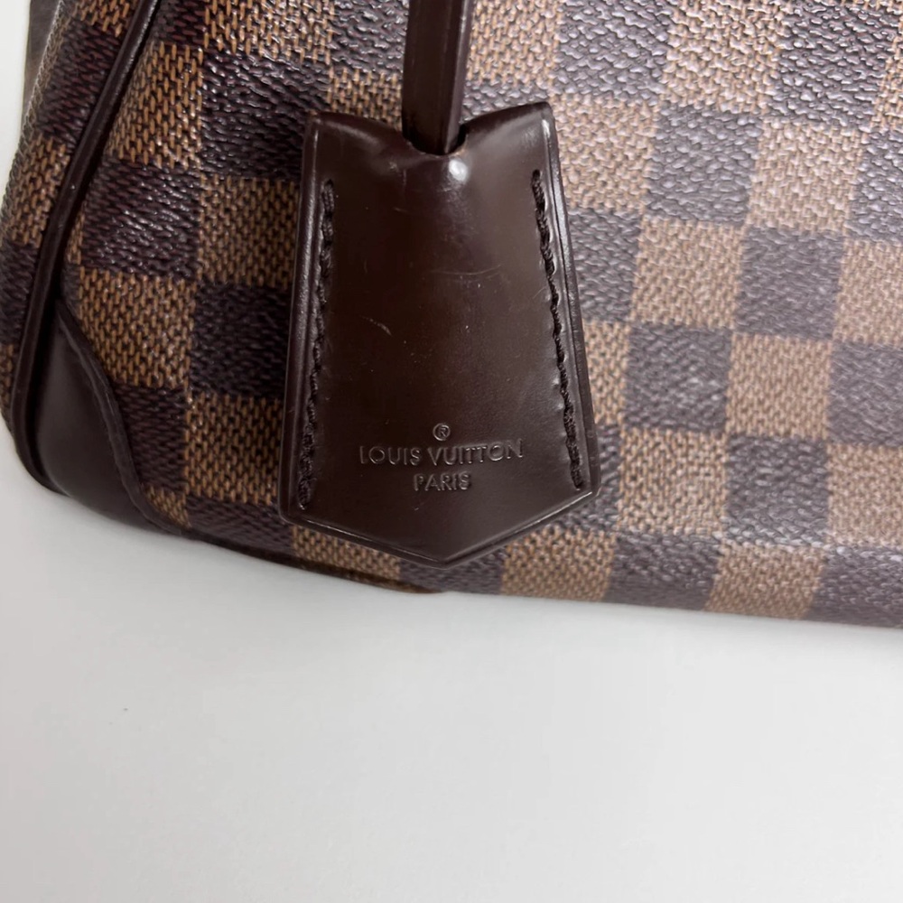 LOUIS VUITTON DAMIER EBENE VERONA PM. Includes COA - Picture 11 of 11